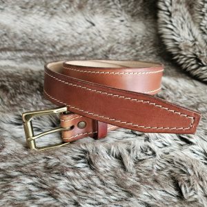 Ceinture en cuir en tannage végétal  Casuals