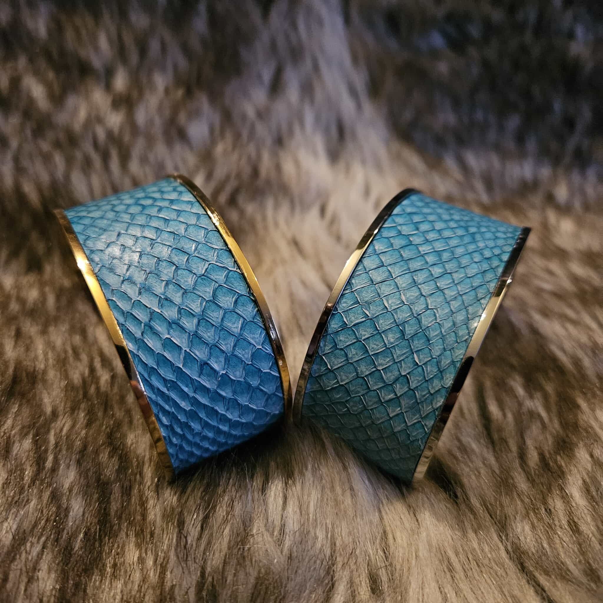 Bracelet manchette "Les dragonniers" version luxe – Image 7