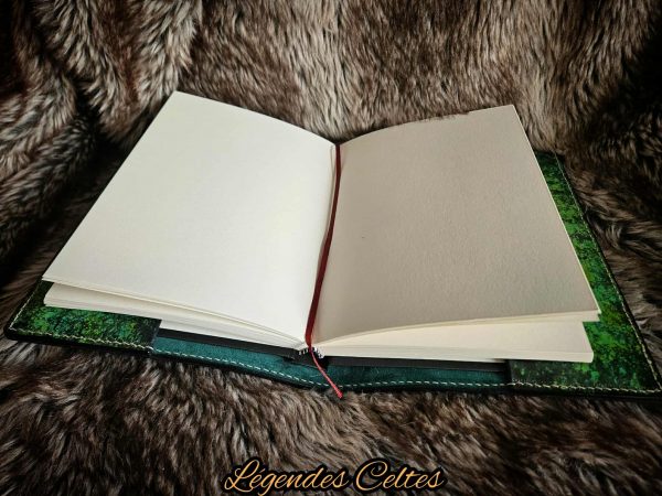 Grimoire en cuir format A5 Yggdrasil – Image 4