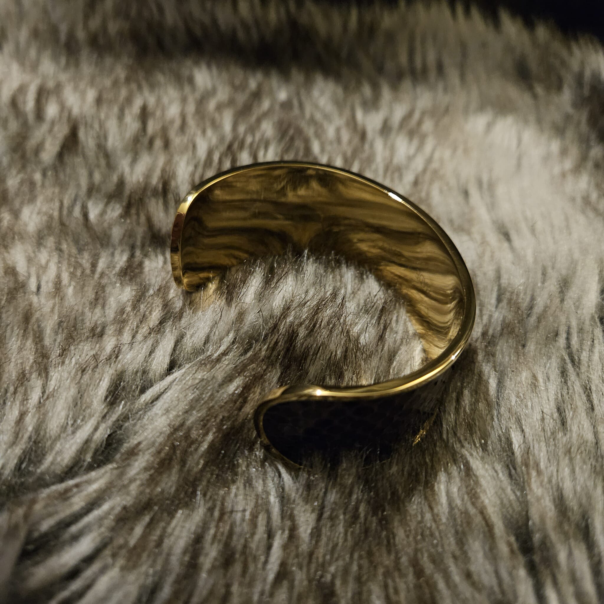 Bracelet manchette "Les dragonniers" version luxe – Image 3