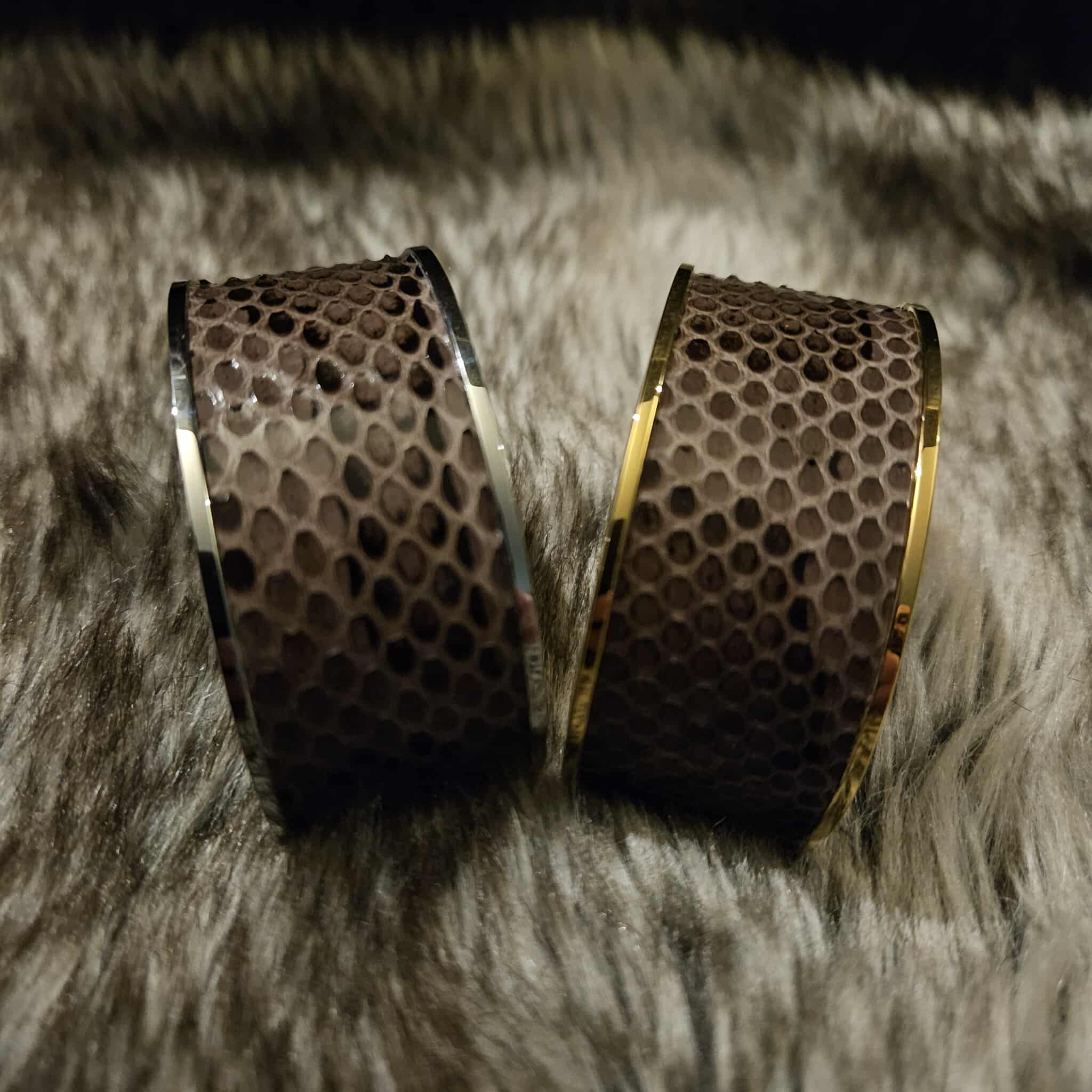 Bracelet manchette "Les dragonniers" version luxe – Image 2